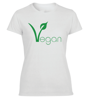 Vegan - Simple vegan design on t shirts and hoodies