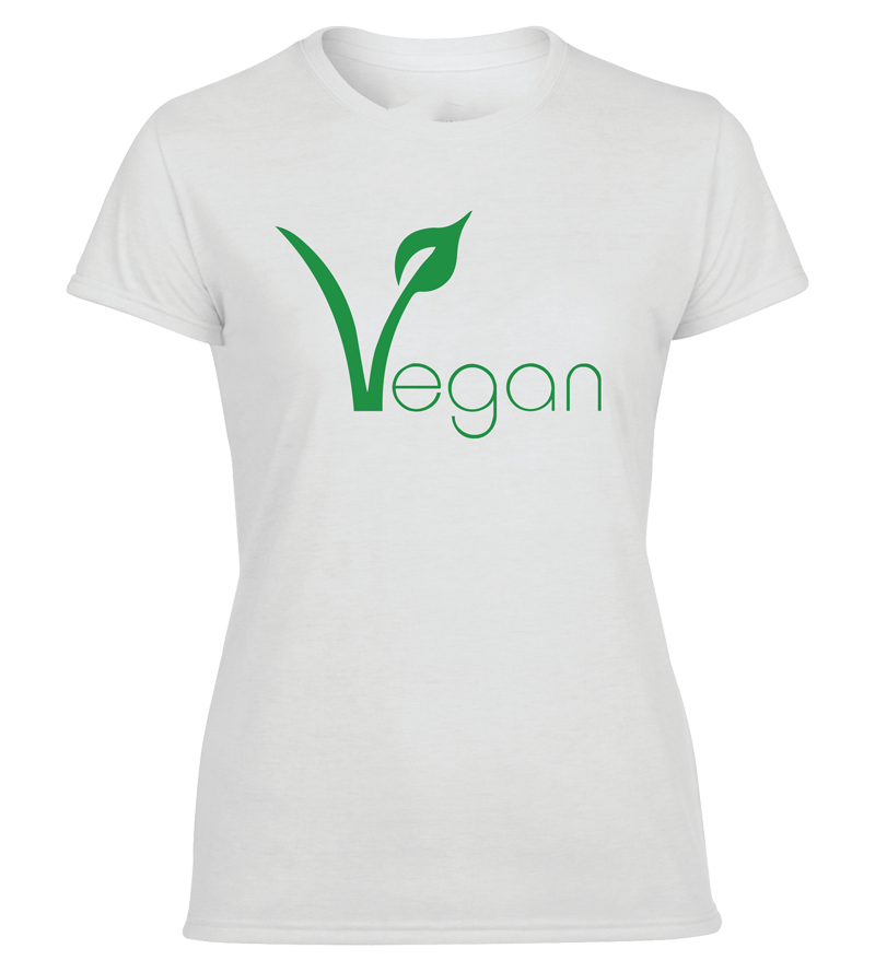 Vegan - Simple vegan design on t shirts and hoodies